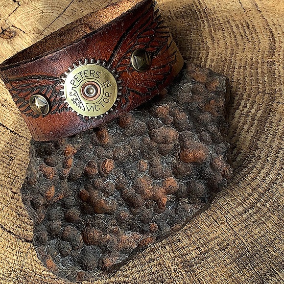 Leather cuff, up to 7 1/2” wrist - Picture 7 of 7